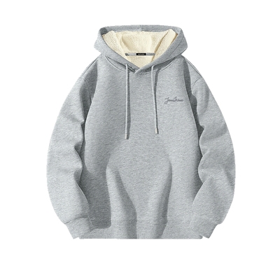 真维斯加绒卫衣男款连帽2025新款