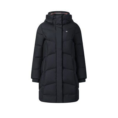 FILA斐乐女士中长款羽绒服