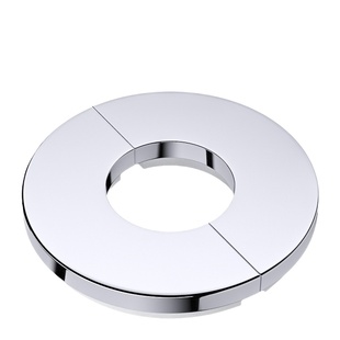 不锈钢对插装饰盖角阀水龙头圆形沐浴花洒遮丑盖美化燃气管密封圈