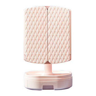 led化妆镜子折叠带灯梳妆生日礼物女生新年闺蜜朋友实用的高级感