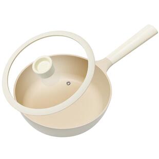 旗舰店客贝尼麦饭石不粘锅平底锅煎锅家用煎蛋电磁炉燃气灶牛排锅