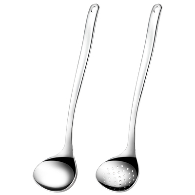 316不锈钢漏勺汤勺套装