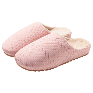 2025新款羽绒布防水情侣款棉拖鞋女秋冬季室内软底保暖家居家用男