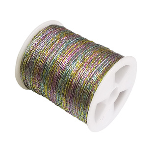 6股金线金银股线金丝线 绕线彩金线macrame编绳手链DIY手工材料