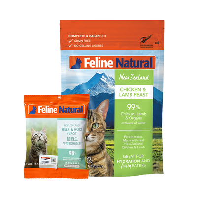 K9natural猫软包85g试吃冻干粮