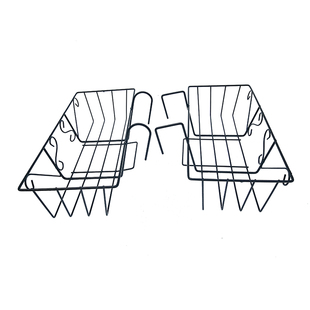 阳台花架铁艺悬挂式栏杆花架长方形花盆架阳台种菜多肉绿萝花架子