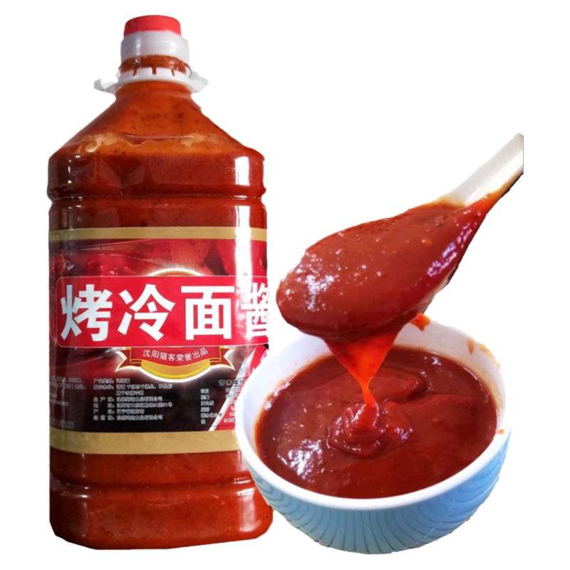 东北酸甜微辣烤冷面专用酱刷料酱