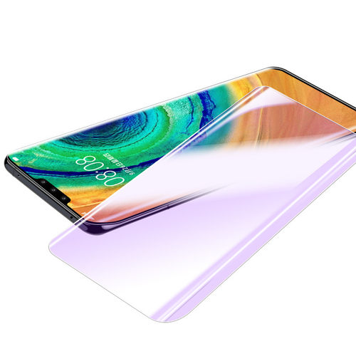 连环马适用华为mate30pro手机膜mete30钢化水凝膜mt30epro防窥膜prouv曲面m30全屏覆盖por全包uv曲屏meta高清