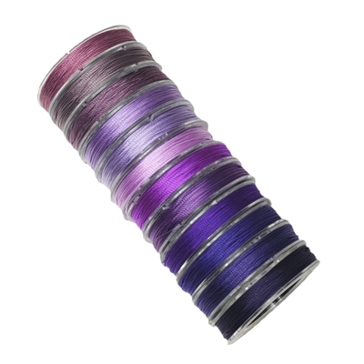 12股线0.8mm手工吊坠手链五彩绳