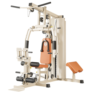 美力德健身器材家用多功能一体单人站综合训练器室内力量运动器械