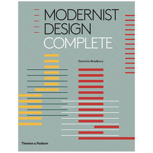 【现货】现代主义工业海报平面设计全集 Modernist Design Complete 英文原版设计专著参考书进口图书 Dominic Bradbury