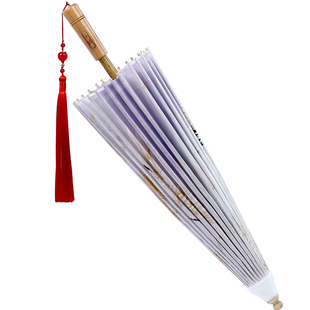 毕六福油纸伞古风道具实用手工无味桐油伞防雨防晒遮阳汉服伞雨伞