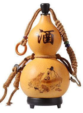 可装热水古风酒瓶摆件随身小葫芦