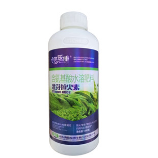 茶叶茶树专用壮芽拉尖素芽多芽壮叶片厚增产抗病抗逆氨基酸叶面肥