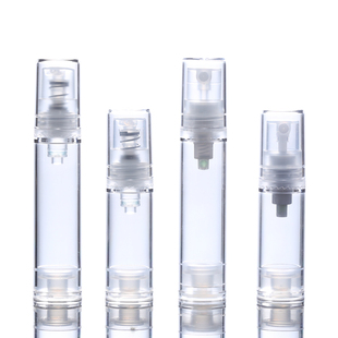 10ML旭敏真空便携小样按压乳液瓶 5ml化妆品试用装分装瓶喷雾瓶FQ