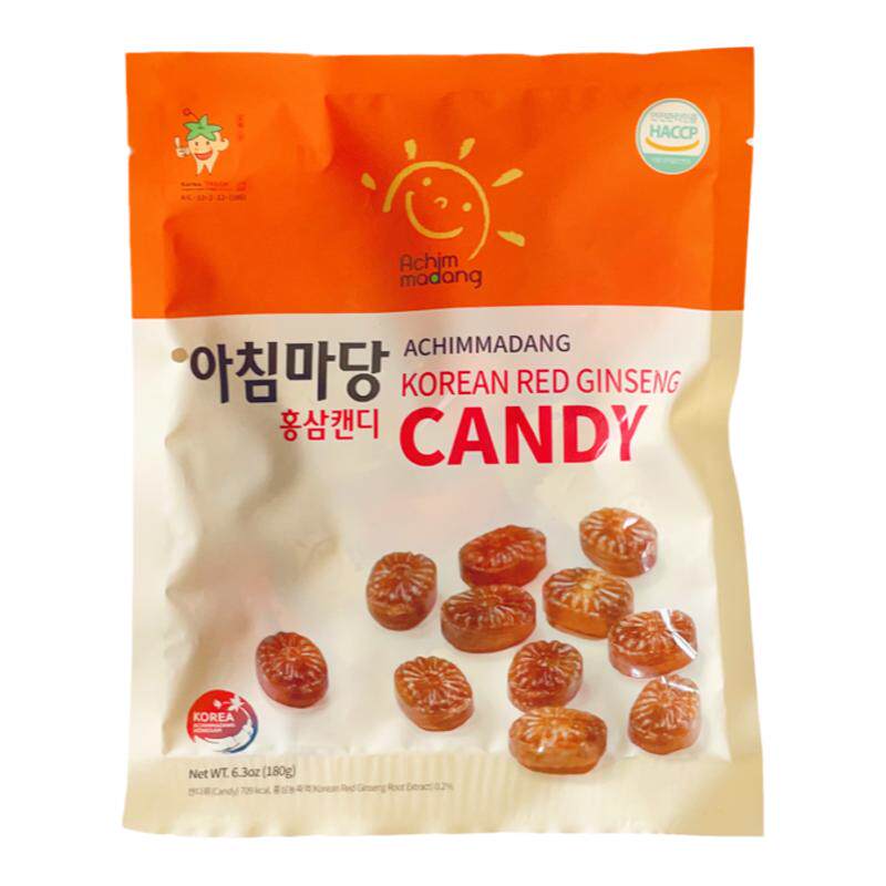 青友青佑CW红参味硬糖添加麦芽糖