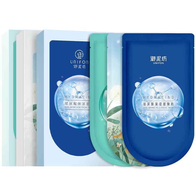 御泥坊盈透玻尿酸泛醇补水面膜15片