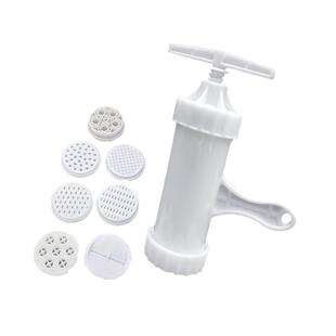 压莜面鱼鱼工具压面面条机器塑料多功能家用手动拧饸饹河捞床子