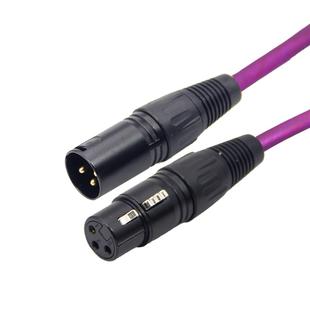 XLR平衡卡侬公母线转莲花舞台专用音响线话筒线功放调音台连接线