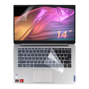 联想IdeaPad 14 ALC7键盘膜14寸屏幕钢化膜IdeaPad14S ITL/IML键盘防水尘膜IdeaPad14s 2023新款键盘膜键盘套