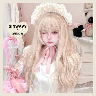 taobao agent Swanjia-Miel Lolita Short Corporal Water Wig Wiggle Rocal Rolling Wigs-| Pray Meow |