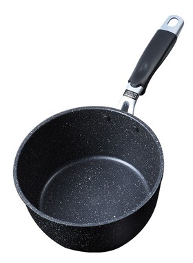 日本麦饭石小号不粘锅辅食18CM