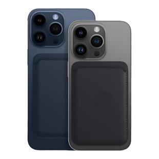 适用苹果手机iphone17 promax磁吸卡包16e磁吸式真皮革背贴桌面支架apple超薄15透明14plus兼容magsafe门禁13