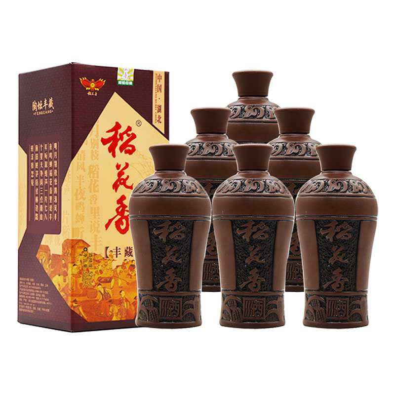 稻花香丰藏酒52度粮食酒送礼整箱