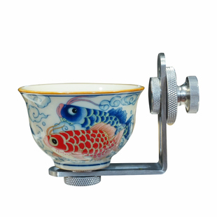 陶瓷鹦鹉食盒牡丹小太阳玄凤小鸟用食杯保温箱底网磁吸喂食器食碗