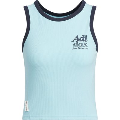 阿迪达斯女士简约无袖背心