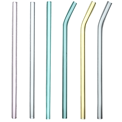 玻璃吸管长粗耐热透明孕产妇弯头