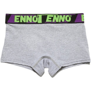 女士3条纯棉大码纯色抗菌裆宽边透气宽松中腰四角三角内裤安全裤