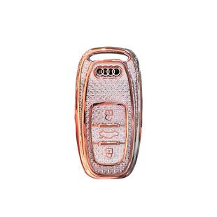 奥迪Q3钥匙套老款A6L车Q2L扣A5壳A3L包A4折叠S3插入式Q7女Q5L男RS