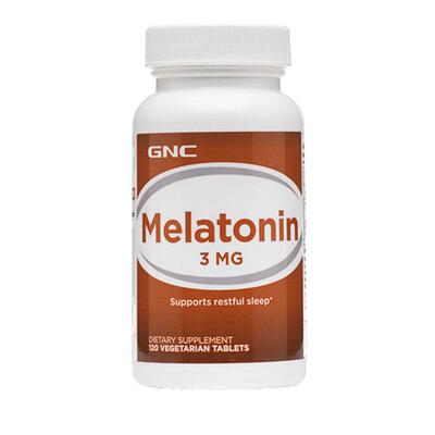GNC褪黑素melatonin生物钟倒时差