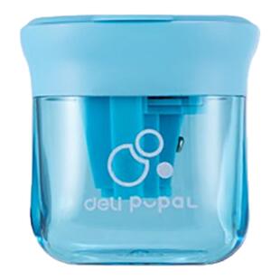 得力三孔卷笔刀粗细都能削儿童卷笔刀三孔转笔削笔刀小学生专用手动刨笔机加粗铅笔刀削器大口径多功能旋笔刀