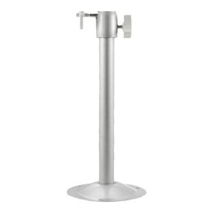 乔安 I型监控器支架圆座底铁铝合金支架监控摄像头吊装支架