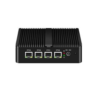 倍控J5005四核工控机J6412四核4网卡2.5G路由器Windows centos ubuntu linux防火墙自动化视觉工控服务器6305