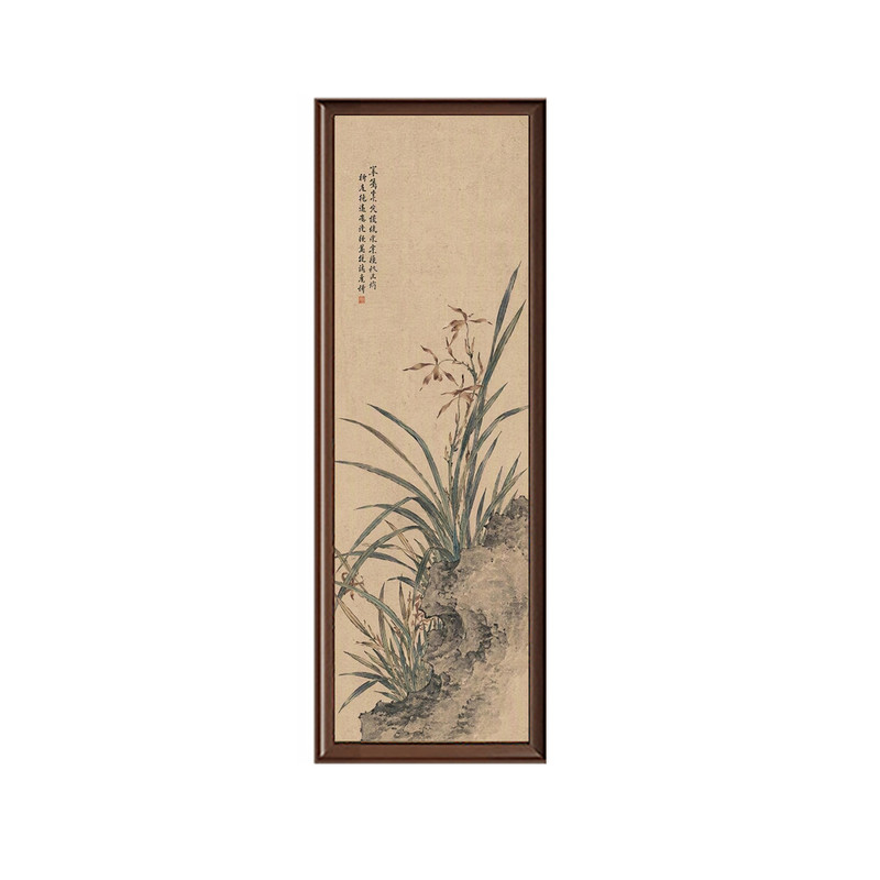 宋氏美学全身镜装饰画新中式隐藏