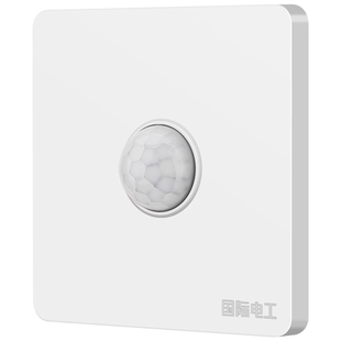 人体感应开关红外线智能二线楼道声控86型面板雷达延时灯座传感器