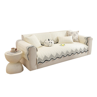 异形沙发垫四季通用2026新款一片式直排皮沙发防滑坐垫沙发盖布巾