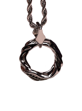 小众不规则莫比乌斯环项链潮牌