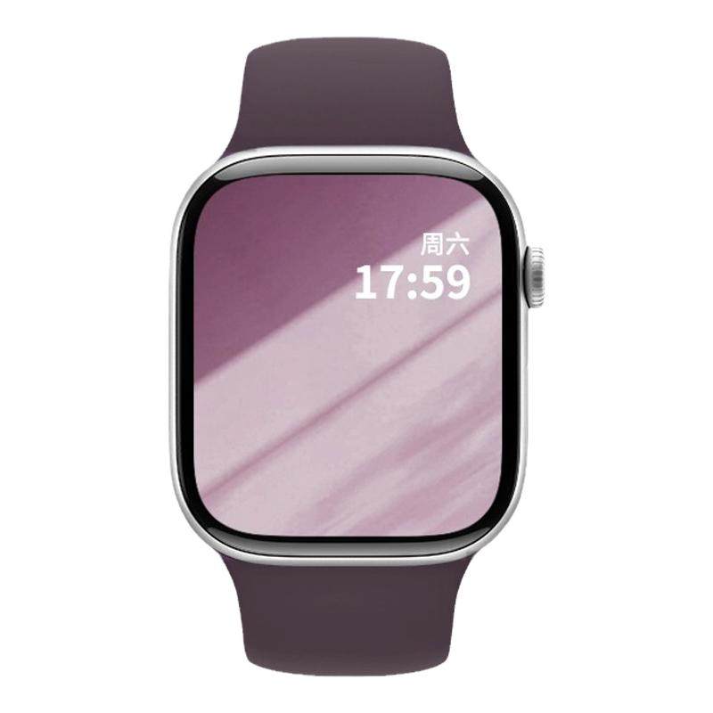 匠戴适用iwatch反扣硅胶表带