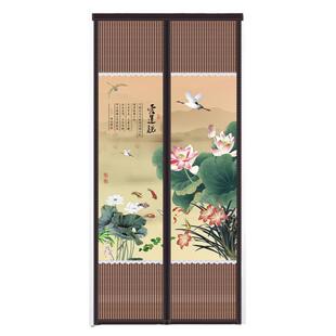 通风不透人门帘魔术贴2024新款防窥沙门防蝇自粘金刚网入户隐私帘