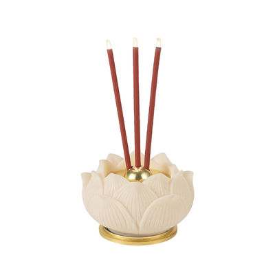 莲花电子香炉家用供奉供佛财神