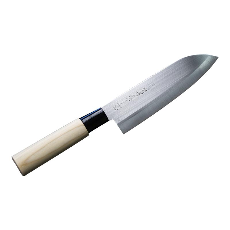 日本进口关锷藏作三德刀切肉小菜刀家用多用刀具水果切片辅食刀