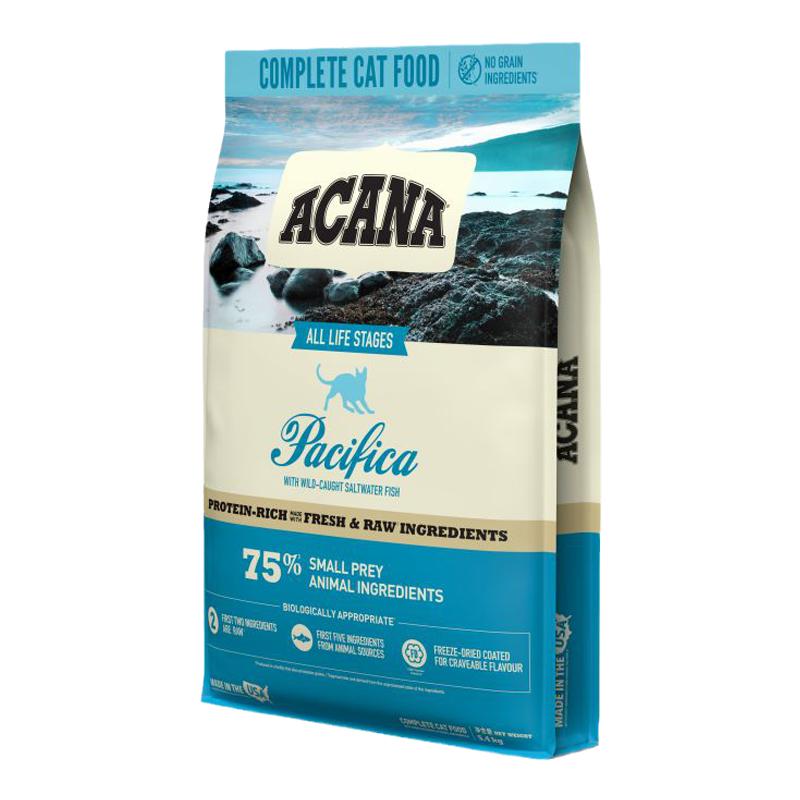 Acana爱肯拿进口正品无谷鱼肉通用猫粮海洋盛宴猫咪干粮5.4kg