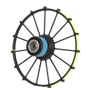 不锈钢甲鱼枪盘老鳖竿轮绕线轮抛竿航空铝合金八卦轮甲鱼竿手拨轮