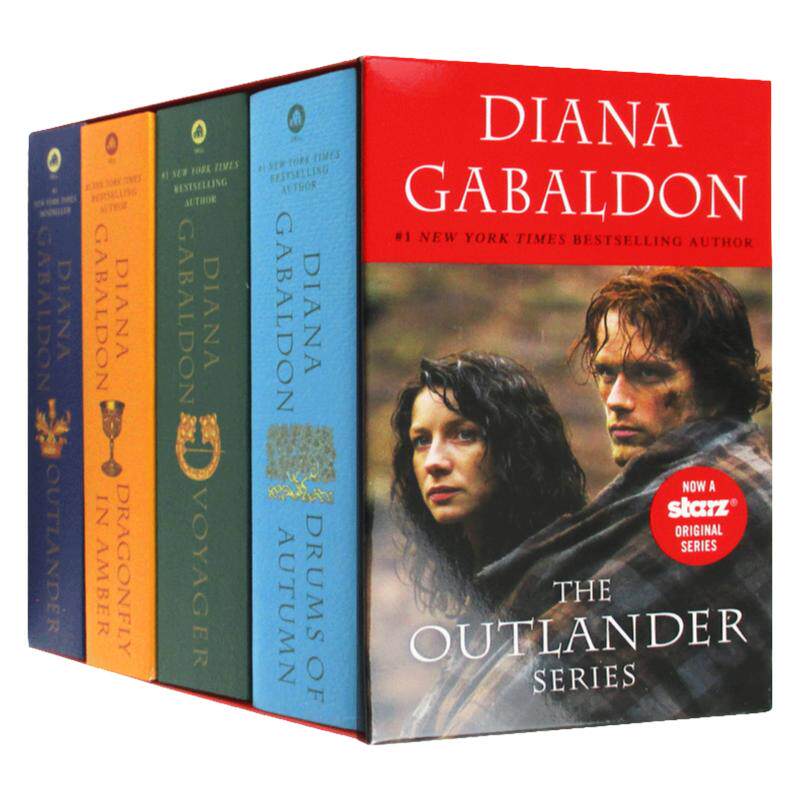 英文原版小说 异乡人1-4册盒装 Outlander 1-4 Copy Boxed Set 古战场传奇 外乡人 全英文版 Diana Gabaldon 进口原版英语书籍