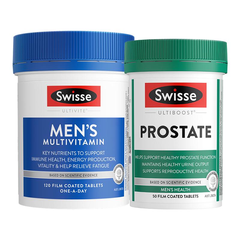 斯维诗Swisse多种复合维生素锯棕榈番茄红素前列腺备孕男性