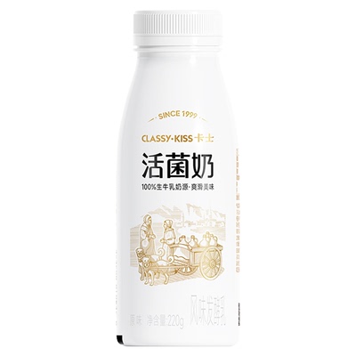【7件起包邮】卡士活菌奶220g